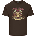 Hell Riders Motorcycle Motorbike Biker Kids T-Shirt Childrens Chocolate