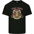 Hell Riders Motorcycle Motorbike Biker Mens Cotton T-Shirt Tee Top Black