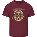 Hell Riders Motorcycle Motorbike Biker Mens Cotton T-Shirt Tee Top Maroon