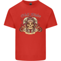 Hell Riders Motorcycle Motorbike Biker Mens Cotton T-Shirt Tee Top Red