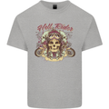 Hell Riders Motorcycle Motorbike Biker Mens Cotton T-Shirt Tee Top Sports Grey