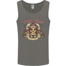 Hell Riders Motorcycle Motorbike Biker Mens Vest Tank Top Charcoal