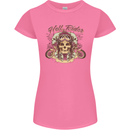Hell Riders Motorcycle Motorbike Biker Womens Petite Cut T-Shirt Azalea