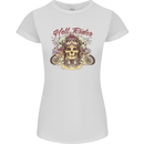 Hell Riders Motorcycle Motorbike Biker Womens Petite Cut T-Shirt White