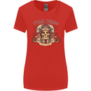 Hell Riders Motorcycle Motorbike Biker Womens Wider Cut T-Shirt Red