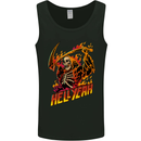 Hell Yeah Grim Reaper Skull Heavy Metal Mens Vest Tank Top Black