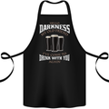 Hello Darkness My Old Friend Funny Guiness Cotton Apron 100% Organic Black