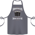 Hello Darkness My Old Friend Funny Guiness Cotton Apron 100% Organic Steel