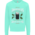 Hello Darkness My Old Friend Funny Guiness Mens Sweatshirt Jumper Peppermint
