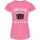 Hello Darkness My Old Friend Funny Guiness Womens Petite Cut T-Shirt Azalea