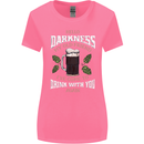 Hello Darkness My Old Friend Funny Guiness Womens Wider Cut T-Shirt Azalea