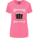 Hello Darkness My Old Friend Funny Guiness Womens Wider Cut T-Shirt Azalea