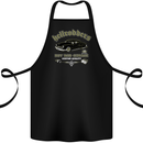 Hellrodders Hot Rod Garage Hotrod Dragster Cotton Apron 100% Organic Black