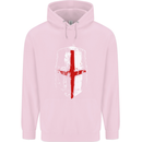 Helmet Gym England Flag St Georges Day Childrens Kids Hoodie Light Pink