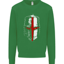 Helmet Gym England Flag St Georges Day Kids Sweatshirt Jumper Irish Green