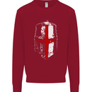 Helmet Gym England Flag St Georges Day Kids Sweatshirt Jumper Red