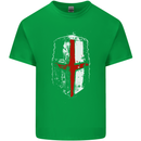 Helmet Gym England Flag St Georges Day Kids T-Shirt Childrens Irish Green