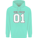 Her King Funny Wedding Anniversary Mens 80% Cotton Hoodie Peppermint