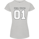 Her King Funny Wedding Anniversary Womens Petite Cut T-Shirt Sports Grey