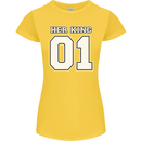 Her King Funny Wedding Anniversary Womens Petite Cut T-Shirt Yellow
