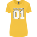 Her King Funny Wedding Anniversary Womens Wider Cut T-Shirt Yellow
