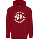 Here Because You Broke Something Mechanic Childrens Kids Hoodie Red