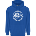 Here Because You Broke Something Mechanic Childrens Kids Hoodie Royal Blue