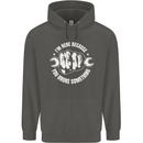 Here Because You Broke Something Mechanic Childrens Kids Hoodie Storm Grey