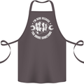 Here Because You Broke Something Mechanic Cotton Apron 100% Organic Dark Grey
