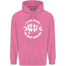 Here Because You Broke Something Mechanic Mens 80% Cotton Hoodie Azelea