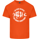 Here Because You Broke Something Mechanic Mens Cotton T-Shirt Tee Top Orange