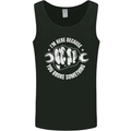 Here Because You Broke Something Mechanic Mens Vest Tank Top Black