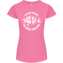 Here Because You Broke Something Mechanic Womens Petite Cut T-Shirt Azalea