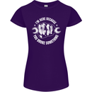 Here Because You Broke Something Mechanic Womens Petite Cut T-Shirt Purple