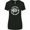 Here Because You Broke Something Mechanic Womens Wider Cut T-Shirt Black
