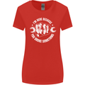 Here Because You Broke Something Mechanic Womens Wider Cut T-Shirt Red