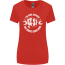 Here Because You Broke Something Mechanic Womens Wider Cut T-Shirt Red