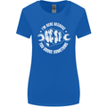 Here Because You Broke Something Mechanic Womens Wider Cut T-Shirt Royal Blue