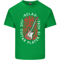 Here Comes the Guitar Player Guitarist Kids T-Shirt Childrens Irish Green