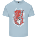 Here Comes the Guitar Player Guitarist Kids T-Shirt Childrens Light Blue