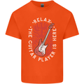 Here Comes the Guitar Player Guitarist Kids T-Shirt Childrens Orange