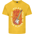 Here Comes the Guitar Player Guitarist Kids T-Shirt Childrens Yellow