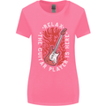 Here Comes the Guitar Player Guitarist Womens Wider Cut T-Shirt Azalea