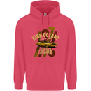 High Octane Ride 1971 Muscle Car Childrens Kids Hoodie Heliconia