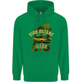 High Octane Ride 1971 Muscle Car Childrens Kids Hoodie Irish Green