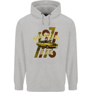 High Octane Ride 1971 Muscle Car Childrens Kids Hoodie Sports Grey