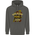 High Octane Ride 1971 Muscle Car Childrens Kids Hoodie Storm Grey