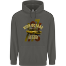 High Octane Ride 1971 Muscle Car Childrens Kids Hoodie Storm Grey