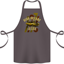 High Octane Ride 1971 Muscle Car Cotton Apron 100% Organic Dark Grey