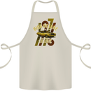 High Octane Ride 1971 Muscle Car Cotton Apron 100% Organic Natural